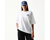 T-Shirt New Era - Floral Graphic Oversized Tee - White