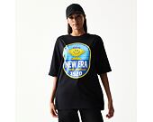 T-Shirt New Era - Fruit Graphic Oversized Tee - Black