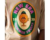T-Shirt New Era - Fruit Graphic Oversized Tee - Camel
