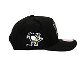 Kappe Mitchell & Ness - Pittsburgh Penguins - Double Clutch Pro Snapback - Black