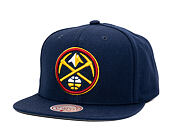 Kappe Mitchell & Ness - Denver Nuggets - Team Ground 2.0 Snapback - Navy