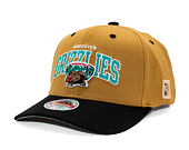 Kappe Mitchell & Ness - NBA Team Arch Snapback - Vancouver Grizzlies - Brown / Black
