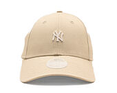 Damen Kappe New Era - MLB Mini Logo 9FORTY - NY Yankees - Stone