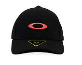 Kappe Oakley - Tincan Cap - Pitch Black/Flame Red