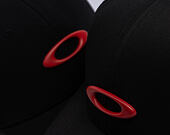 Oakley - Trucker Ellipse Hat - Pitch Black/Flame Red
