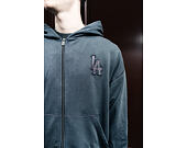 Pullover New Era - MLB Washed Full Zip Hoody - LA Dodgers - Dark Grey