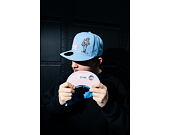 Kappe New Era - MLB Palm & Taco 59FIFTY - LA Dodgers - Sky Blue / Pink UV