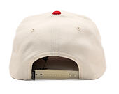 Kappe Brixton - Crest MP Snapback - Off White/Rush