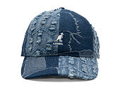 Kappe Kangol - TRENDS PACK - Denim Mashup Baseball - Medium Blue