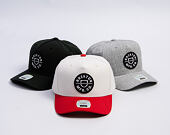 Kappe Brixton - Crest MP Snapback - Off White/Rush