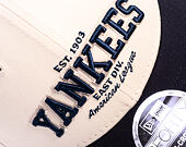 Kappe New Era - MLB Wordmark 9FORTY M-CROWN - NY Yankees - Cream