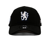 Kappe New Era -  Patch 9FORTY Trucker - Chelsea FC Lion Crest - Black