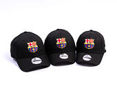 Kinder Kappe New Era - Core Logo 9FORTY Kids - Barcelona FC - Black