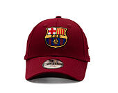 Kinder Kappe New Era - Core Logo 9FORTY Kids - Barcelona FC - Cardinal