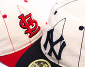 Kappe New Era - MLB Retro Linen Pinstripe 59FIFTY Retro Crown - NY Yankees - Team Color