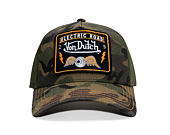 Kappe Von Dutch - Trucker - Electric Road Green Camo