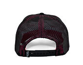 Kappe Von Dutch - Trucker - Rubber Logo Black/Electric Pink