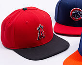 Kappe Nike - Dri-Fit Pro - Los Angeles Angels - Gym Red 6DL/Pitch Blue 4FA