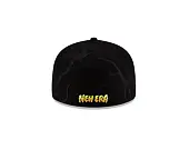 Kappe New Era - All Over Vines 59FIFTY - Stranger Things - Black