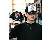 Kappe Ed Hardy - Love-Slowly Twill Front Mesh Trucker - Black