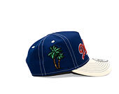 Kappe New Era - MLB City Icon 9FORTY A-Frame - LA Dodgers - Royal / Cream