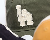 Damen Kappe New Era - MLB Distress Trucker 9TWENTY Trucker - LA Dodgers - New Olive