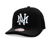 Kappe Mitchell & Ness  - Branded Baseline -Pro Crown Snapback - Black