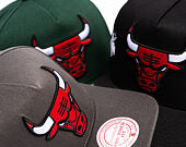 Kappe Mitchell & Ness  - NBA Born To Win - Pro Pinch Snapback - Chicago Bulls - Black