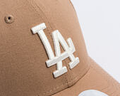 Damen Kappe New Era - MLB Linen 9FORTY - LA Dodgers - Camel