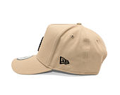 Kappe New Era - MLB Essential 9FORTY A-Frame - LA Dodgers - Camel / Black
