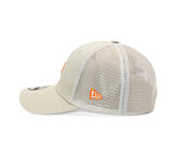 Kinder Kappe New Era - MLB Homefield 9FORTY Trucker - NY Yankees - Stone / Orange