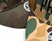 Kappe New Era - MLB Wordmark Camo 9FORTY M-CROWN - NY Yankees - Woodland Camo