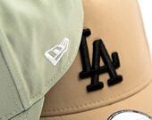 Kappe New Era - MLB Essential 9FORTY A-Frame - LA Dodgers - Camel / Black