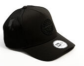 Kappe New Era - MLB Tech Pack 9FORTY A-Frame Trucker - Seattle Mariners - Black