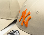 Kinder Kappe New Era - MLB Essential 9FORTY - NY Yankees - Stone / Orange