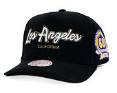 Kappe Mitchell & Ness - NBA - La Script 2.0 - Los Angeles Lakers - Black/Green
