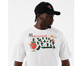 T-Shirt New Era - MLB Icon Graphic Tee - NY Yankees - White
