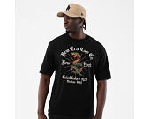 T-Shirt New Era - Branded Oversized Graphic Tee - Black