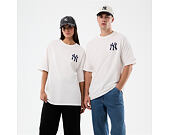 T-Shirt New Era - MLB Cap Graphic Oversized Tee - NY Yankees - White