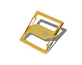 Brosche New Era - Branded Visor Clip - Gold