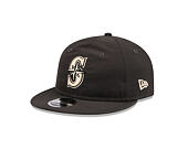 Kappe New Era - MLB Nylon Ripstop 9FIFTY Retro Crown - Seattle Mariners - Black
