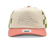 Kappe Brixton - Slow Down Mp Snapback - Sublime Green Gingham/Whitecap