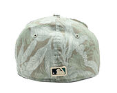 Kappe New Era - MLB Three Looms "Leafy Palm" 59FORTY A-Frame - Seattle Mariners - Stone