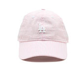 Kinder Kappe New Era - MLB Seersucker 9TWENTY - LA Dodgers - Pink Rouge