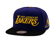 Kappe Mitchell & Ness - Legendary Away - NBA - Los Angeles Lakers - Purple