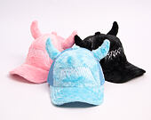 Kappe Reflection Luxury Horny Cap - Baby Blue Horns