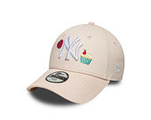 Kinder Kappe New Era - MLB Food Icon 9FORTY - NY Yankees - Blush Pink