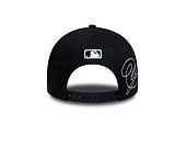 Kappe New Era - MLB Side Script 9FORTY M-CROWN - NY Yankees - Navy