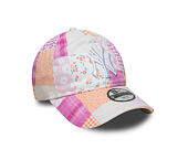 Kinder Kappe New Era - MLB Patchwork 9TWENTY - NY Yankees - Blush Pink / Fuchsia