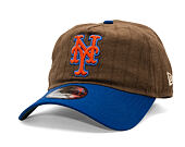 Kappe New Era × Three Looms - Chestnut Pinstripe 9TWENTY A-Frame - NY Mets